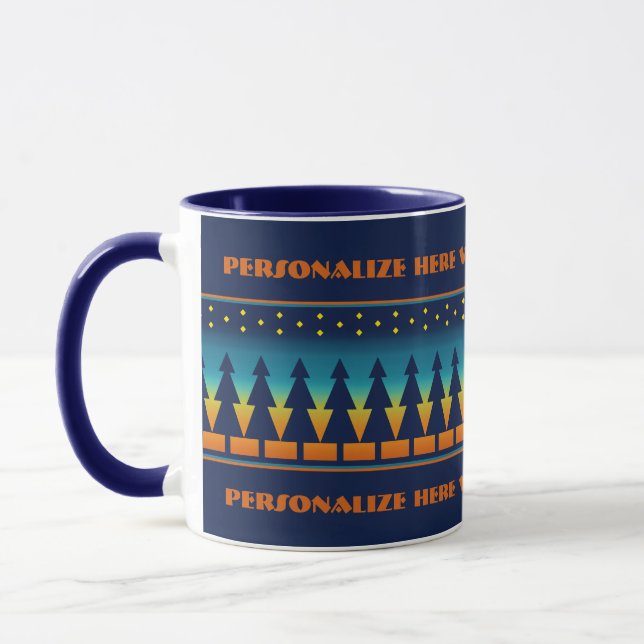 Caneca Southwest Pines Personalizado (Esquerda)
