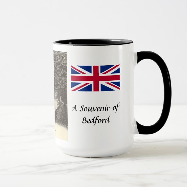 Caneca Souvenir Mug - Bedford, Inglaterra (Direita)