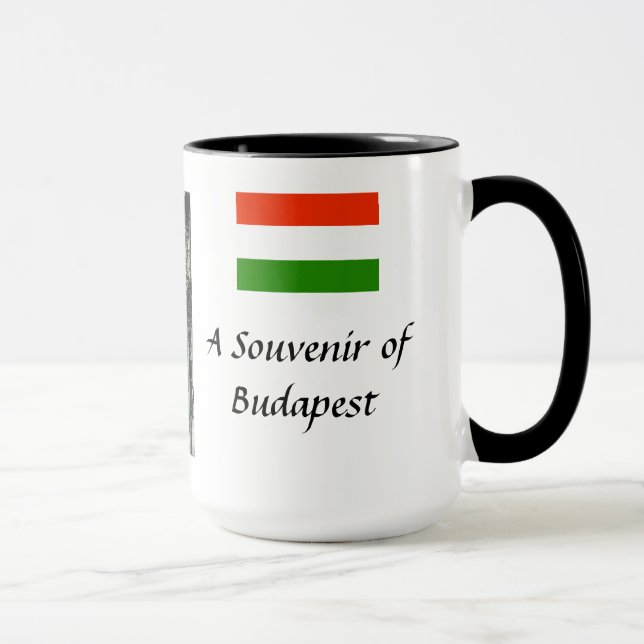 Caneca Souvenir Mug - Budapest, Hungria (Direita)