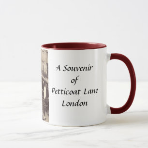 Caneca Souvenir Mug - Londres, Petticoat Lane