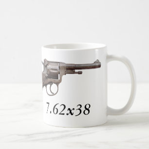 Caneca soviética do russo ww2 do revólver m1895 de