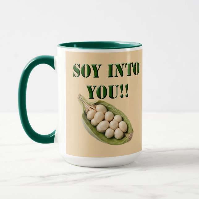 Caneca Soy Em Você: Uma História De Amor Vegan. (Esquerda)