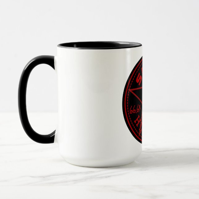 Caneca Space Hipsters 66,666 member coffee mug (Esquerda)