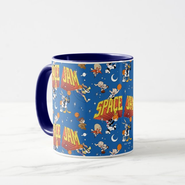 Caneca SPACE JAM™ TUNE SQUAD™ Outter Space Pattern (Frente Esquerda)