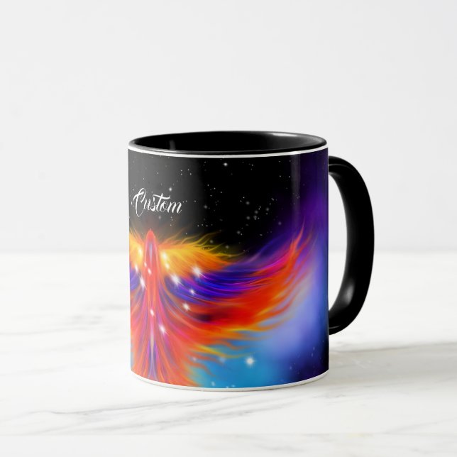 Caneca Space Phoenix Nebula (Frente Esquerda)