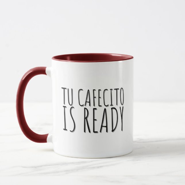 Caneca Spanglish Mugs - Tu Cafecito (Esquerda)