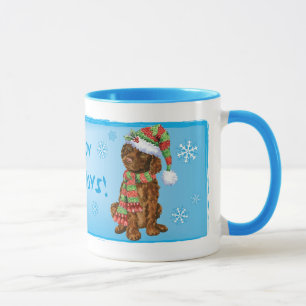 Caneca Spaniel de água irlandesa feliz de Howliday