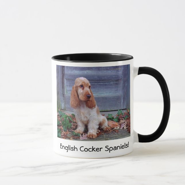 Caneca Spaniels de Cocker ingleses (Direita)
