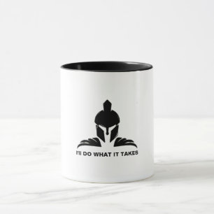 Caneca Spartan mindset_v2_Eu farei o que for preciso