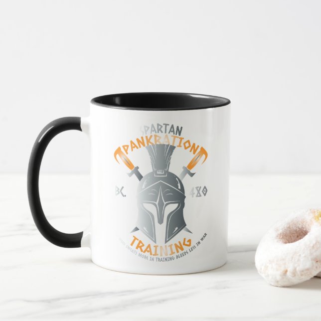 Caneca Spartan Pankration Training BC. 480 Mug (Com Donut)