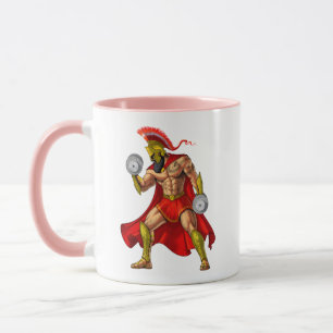 Caneca Spartan Warrior Weightlifting