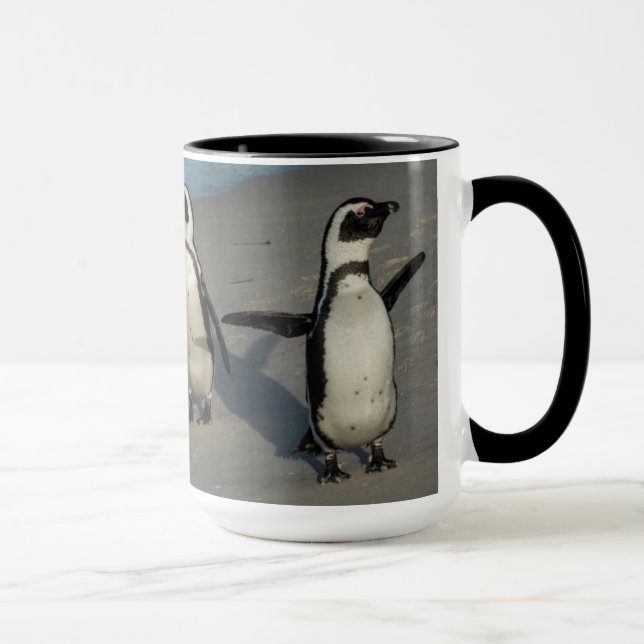 Caneca Spheniscus africano Demersus dos pinguins | (Direita)