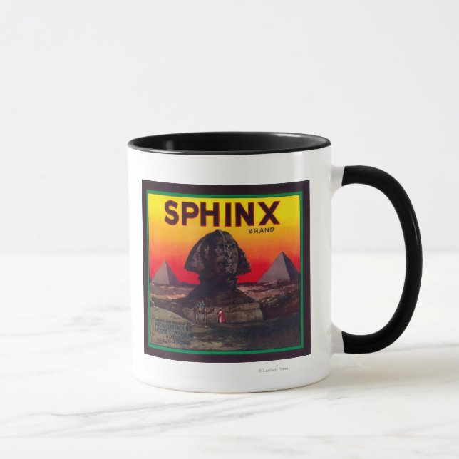 Caneca Sphinx Orange LabelLindsay, CA (Direita)