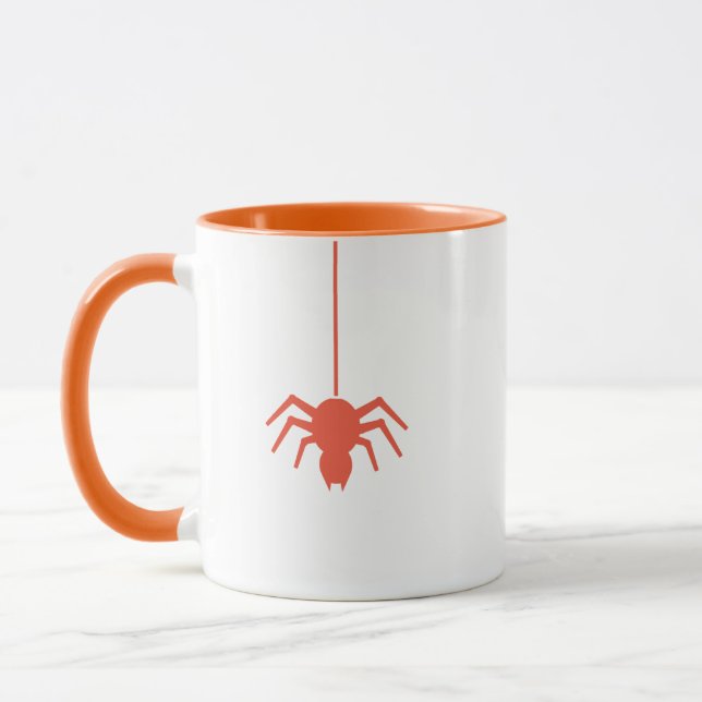 Caneca Spider Spider Halloween Crawlers Creepy Mug (Esquerda)