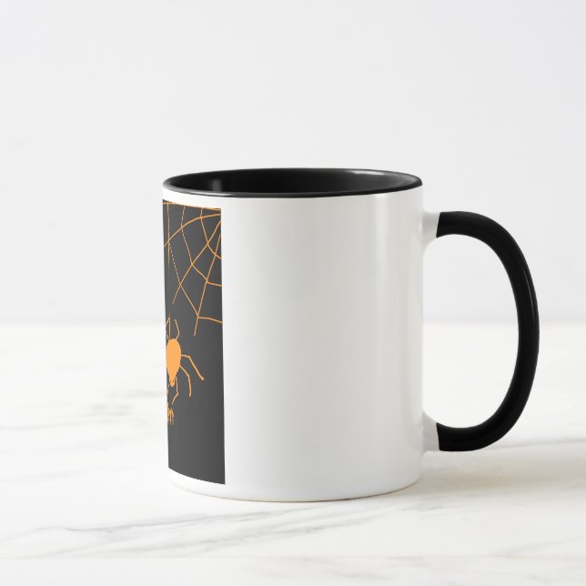 Caneca Spider Web Happy Halloween Mug (Direita)