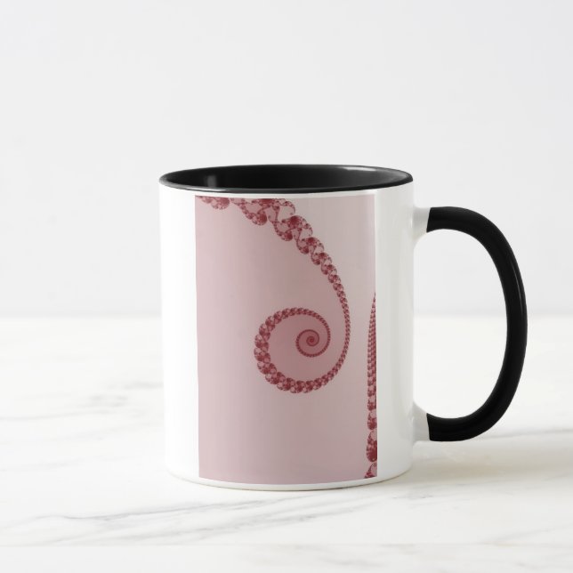 Caneca Spiralada Simples de Ameixa (Direita)