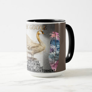 Caneca "Spirit Animal", O Café Dec-Jan Goose