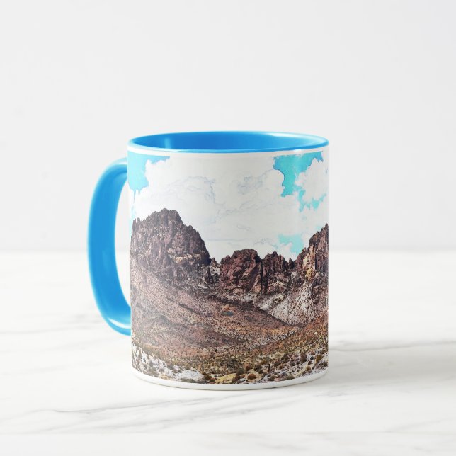 Caneca Spirit Mounscape Art Mug Cup (Frente Esquerda)
