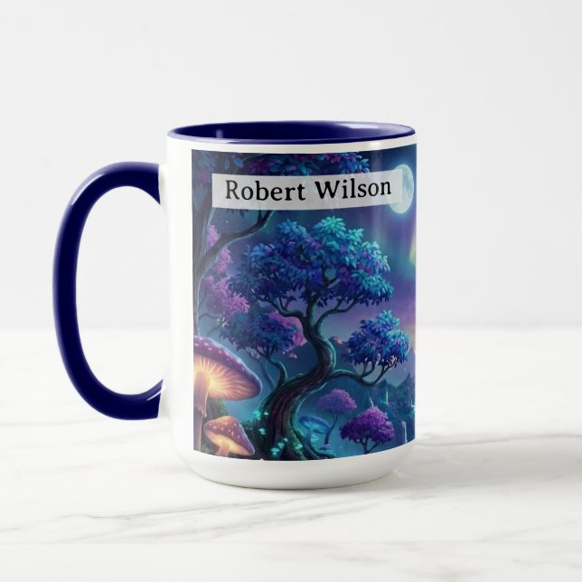 Caneca Spirit Of Neverland Never Grow Up Personalized (Esquerda)