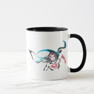 Caneca Splash de Cor da Supergirl 2