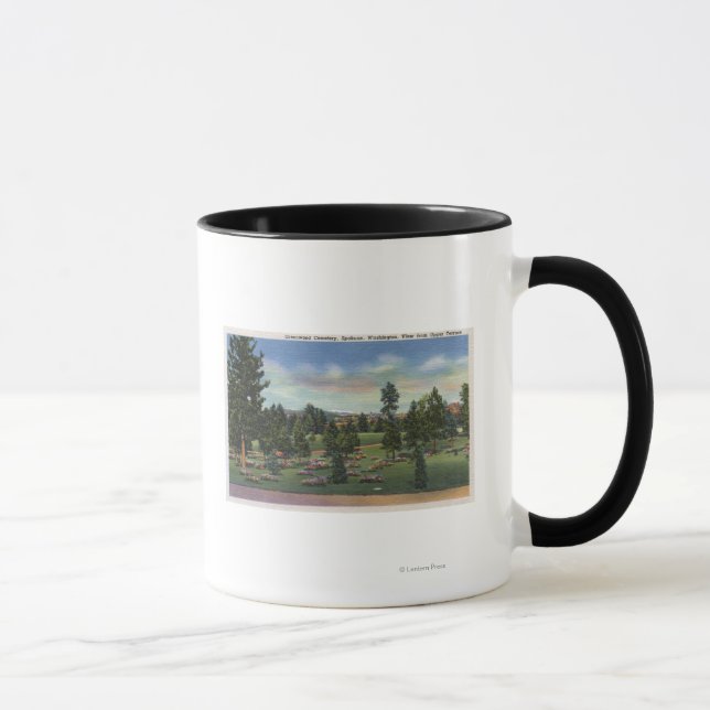 Caneca Spokane, Washington - Alto Terrace (Direita)