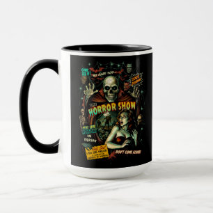 Caneca Spook Show Horror Retro Mug