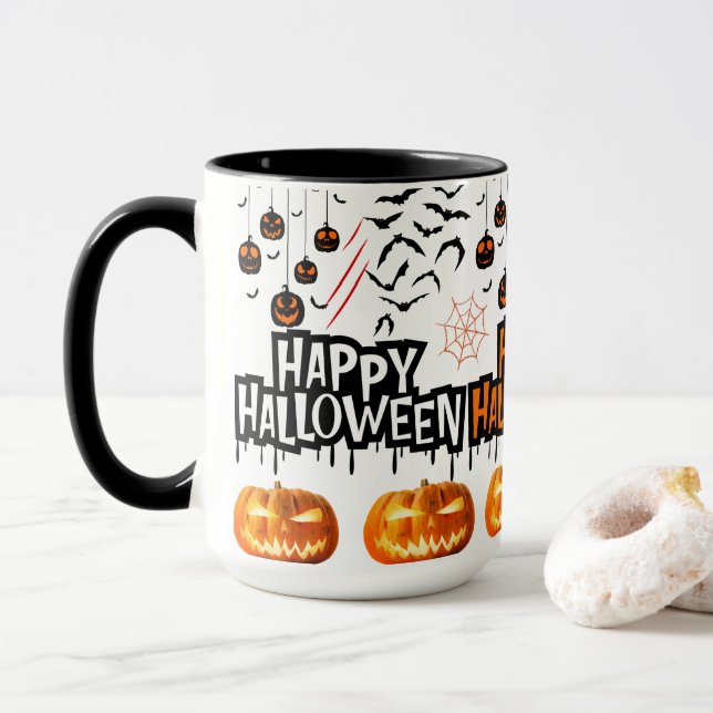 Caneca Spooktacular Halloween (Com Donut)