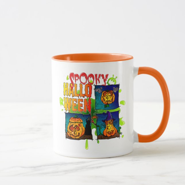 Caneca Spooky Halloween (Direita)