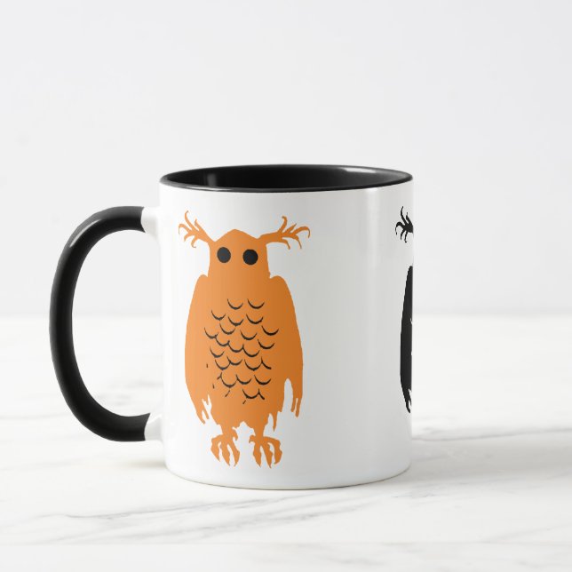 Caneca Spooky Owl (Esquerda)