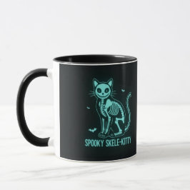 Caneca Spooky Skele-Kitty
