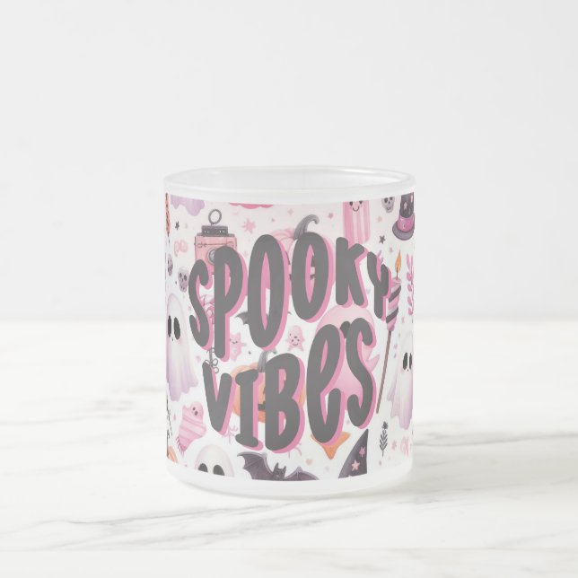 Caneca Spooky Vibes Halloween Mug (Centro)