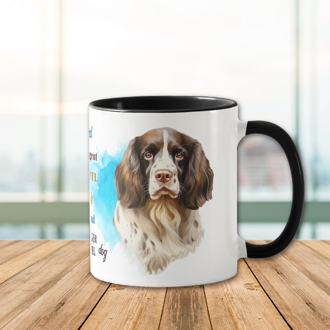 Caneca Springer Spaniel Dog Amigo Leal (Criador carregado)