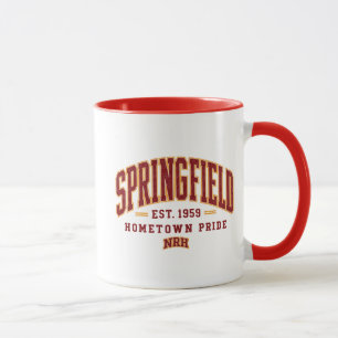 Caneca Springfield 1959 Orgulho da Cidade Natal Vintage A