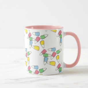 Caneca Springtime do Partido da Páscoa do Pastel Candy Co