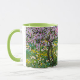 Caneca Springtime no jardim de Claude Monet