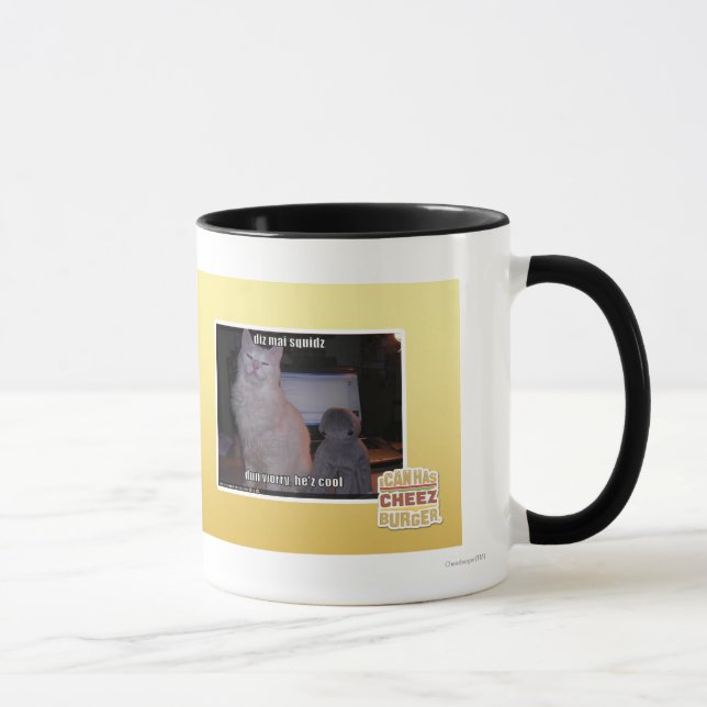 Caneca squidz do MAI do diz (Direita)
