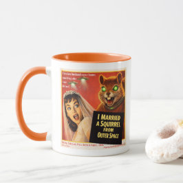 Caneca Squirrel from Outer Space