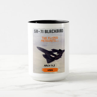 Caneca SR-71 Blackbird Habu Designer Mug