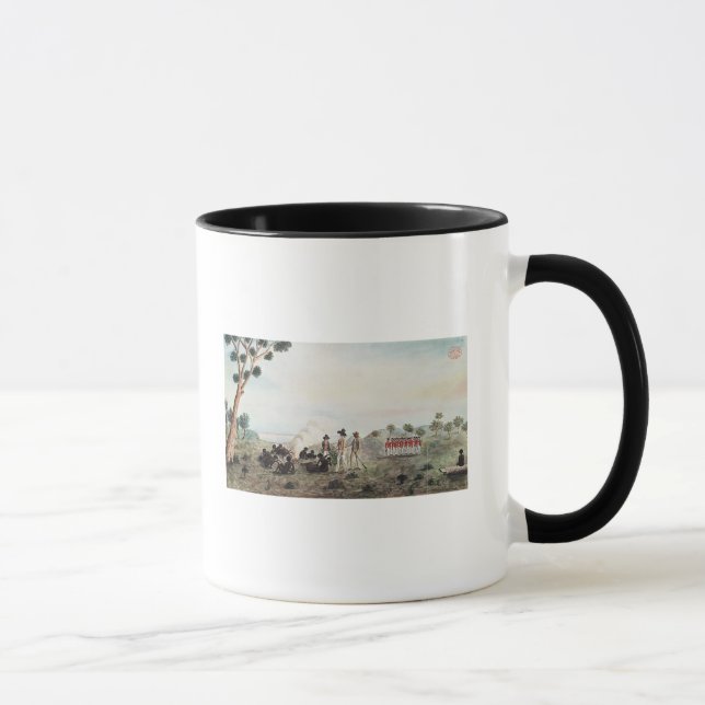 Caneca Sr. Branco, Harris e Laing com um partido (Direita)