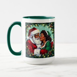 Caneca Sr e Sra Claus Doce Natal