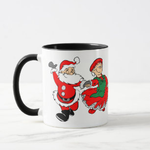 Caneca Sr e Sra. Papai Noel