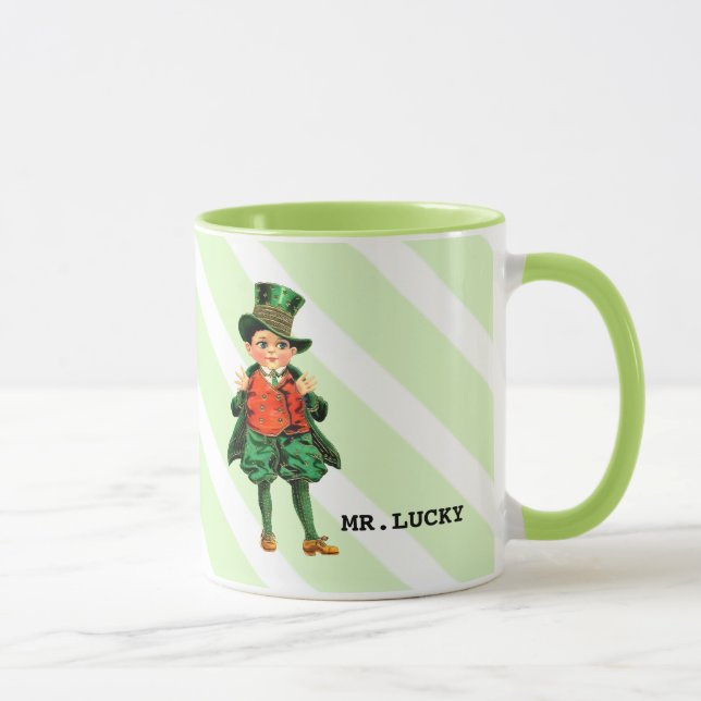 Caneca Sr. Lucky | Rua de nome personalizado. Presente no (Direita)