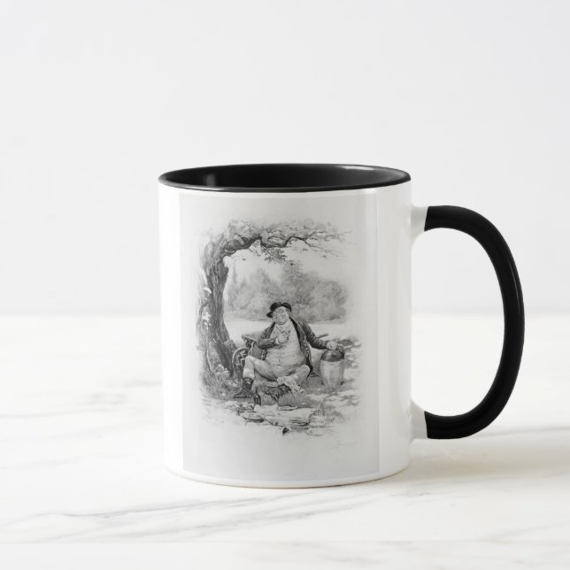Caneca Sr. Pickwick, 'de Charles Dickens: Uma (Direita)