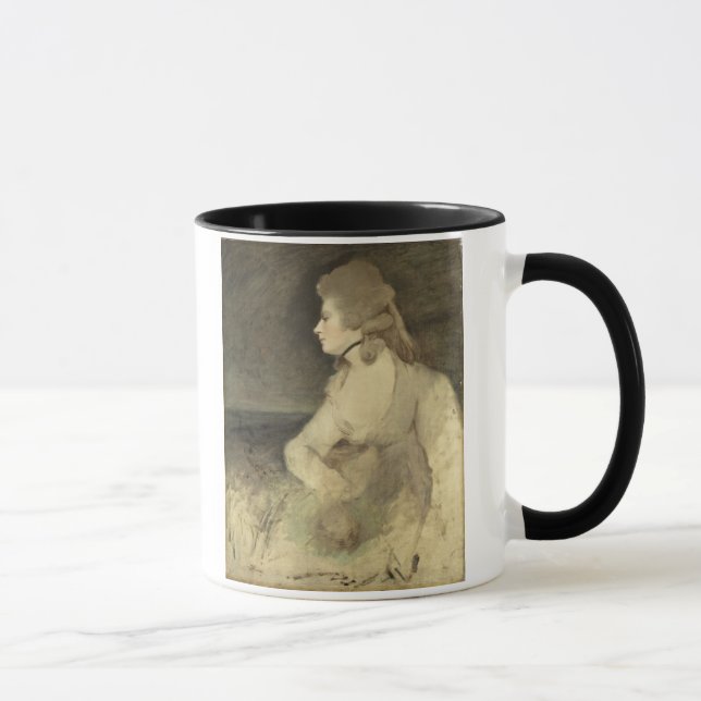 Caneca Sra. Robinson, c.1784 (óleo em canvas) (Direita)