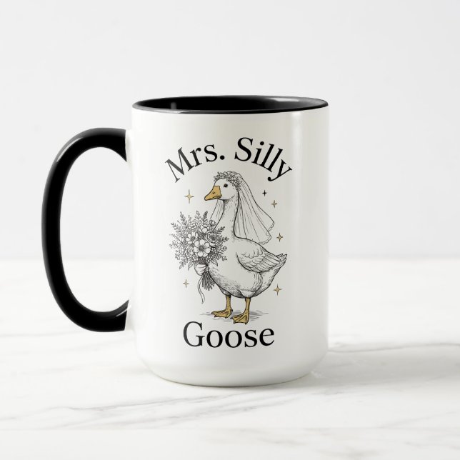 Caneca Sra. Silly Goose Personalizada (Esquerda)
