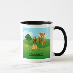 Caneca SS. André & Judas com 2 Golfistas Femininas