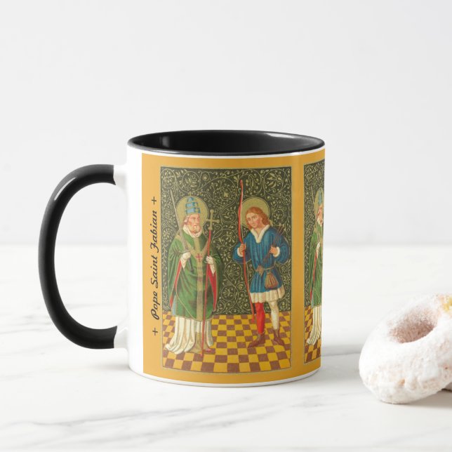Caneca SS. Fabian & Sebastian (PA 01) (Com Donut)