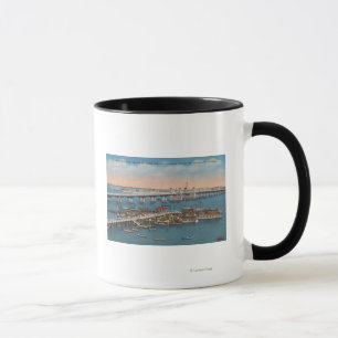 Caneca St Augustine, FL - vista da ponte dos leões