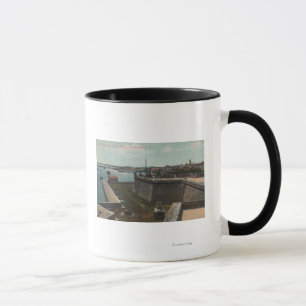 Caneca St Augustine, Florida - antena do Ft. Marion