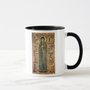 Caneca St. Clare com cenas de sua vida